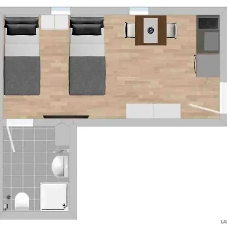 Lejlighed Lap104 - Smarte Monteurwohnung Uebergangswohnung *